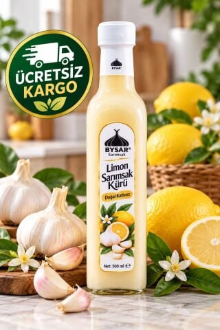 LİMON SARIMSAK KÜRÜ 500 ml