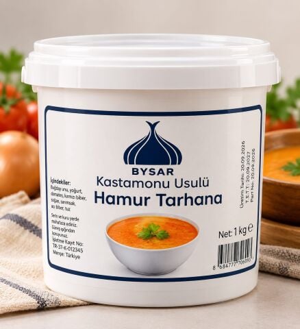 Kastamonu Usulü Yaş Hamur Tarhana 1 Kg